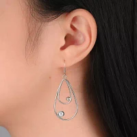 Sterling Silver Ball Drop Earrings