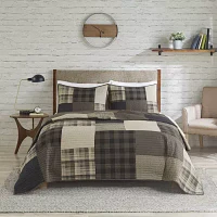 Woolrich Winter Hills Oversized Cotton 3pc Quilt Set