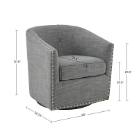 Madison Park Memo Living Room Collection Armchair