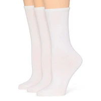 Mixit Everyday Essential 3 Pair Crew Socks Womens