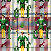 Good Times Plaid Sherpa Elf Throw