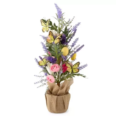 Linden Street Lavender Egg Floral Arrangement