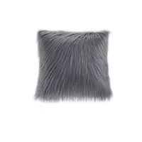 Madison Park Edina Luxury Faux Fur Square Throw Pillow