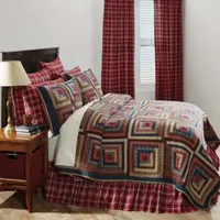 VHC Brands Harvey Cabin Reversible Quilt