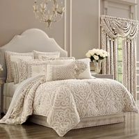 Queen Street Madrid 4-pc. Damask + Scroll Comforter Set