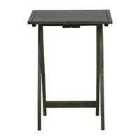 Maurine Farmhouse 4-pc. TV Tray Table with Stand