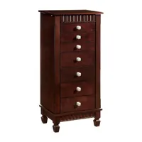 Powell Company Maxine Cherry Jewelry Armoire