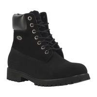 Lugz Mens Convoy Block Heel Lace Up Boots