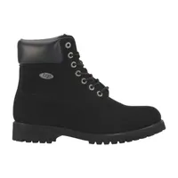 Lugz Mens Convoy Block Heel Lace Up Boots