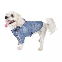 Dog Helios ® 'Torrential Shield' Waterproof Multi-Adjustable Pet Dog Windbreaker Raincoat