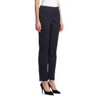 Liz Claiborne Amber Womens Mid Rise Straight Pull-On Pants