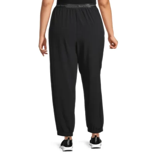 Sports Illustrated Womens Stretch Fabric Moisture Wicking Plus Jogger Pant  - JCPenney