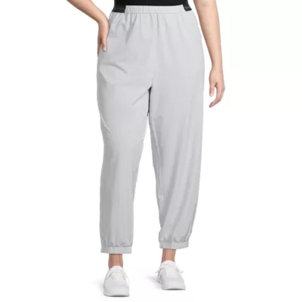 Sports Illustrated Womens Stretch Fabric Moisture Wicking Plus Jogger Pant  - JCPenney