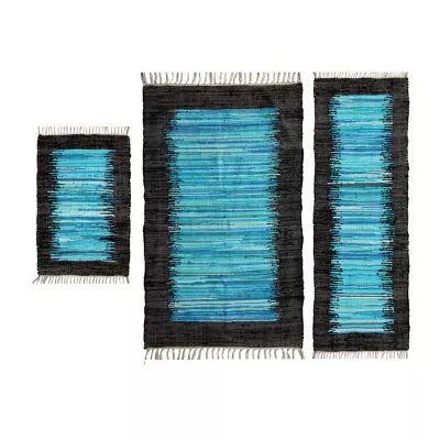 Home Weavers Inc Burbank 3-pc. Bath Rug Set