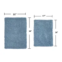 Home Weavers Inc Fantasia -pc. Quick Dry Bath Rug Set