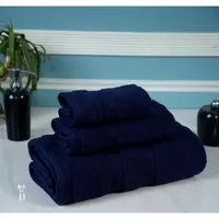 Home Weavers Inc Waterford Towel 3-pc. Quick Dry Bath Rug Set