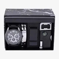 Mens 4-pc. Watch Boxed Set Mac8098jc