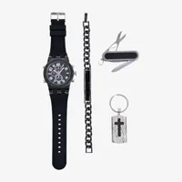 Geneva Mens 4-pc. Watch Boxed Set Mac8099jc