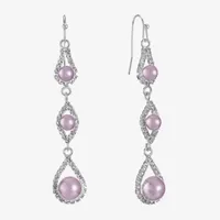 Monet Jewelry Simulated Pearl Drop Earrings