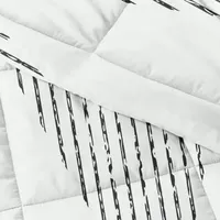 Casual Comfort Diamond Stripe Down-Alternative Comforter