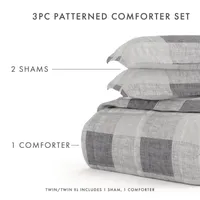 Casual Comfort Gingham Down-Alternative Comforter