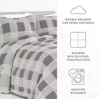 Casual Comfort Gingham Down-Alternative Comforter