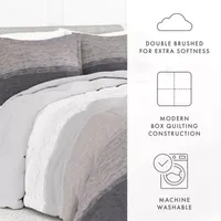 Casual Comfort Gray Ombre Down-Alternative Comforter
