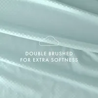 Casual Comfort™ Premium Ultra Soft Checkered Microfiber Wrinkle Free Sheet Set