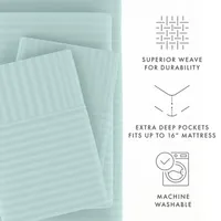 Casual Comfort™ Premium Ultra Soft Dobby Stripe Sheet Set