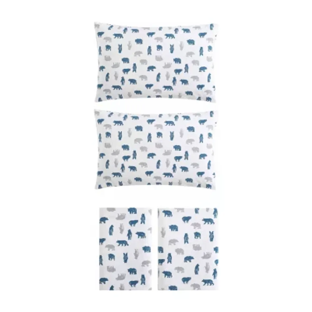 Eddie Bauer Cotton Flannel Sheet Set