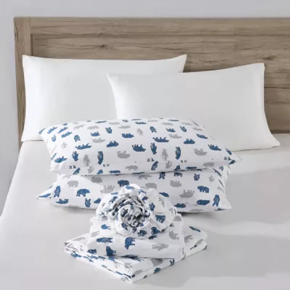 Eddie Bauer Cotton Flannel Sheet Set