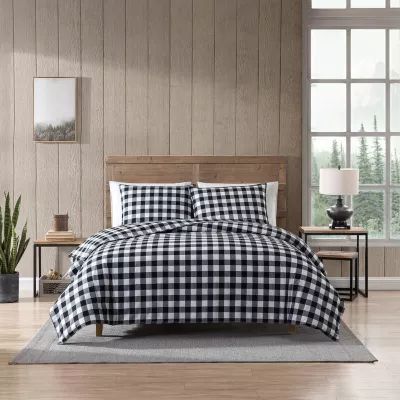 Eddie Bauer Mountain Plaid Midweight Comforter Set