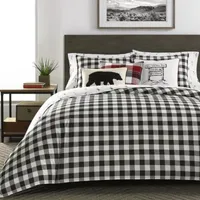 Eddie Bauer Mountain Plaid Midweight Comforter Set