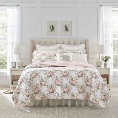 Laura Ashley Joyce Quilt Set