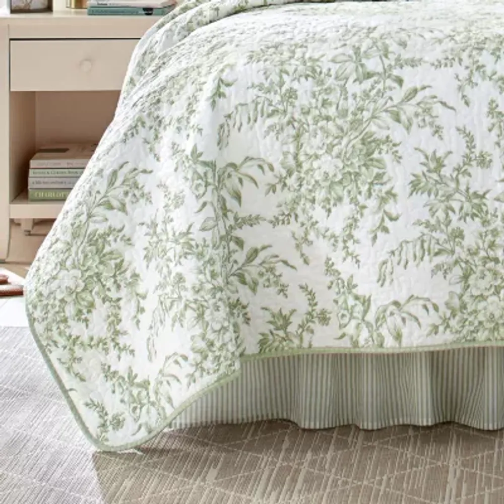 Laura Ashley Bedford Quilt Set