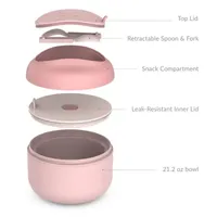 Bentgo Insulated Leak-Resistant Bowl with Snack Compartment