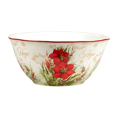 Certified International Winter's Medley Serving Bowl