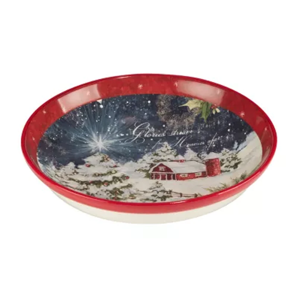 Certified International Silent Night Serving Bowl