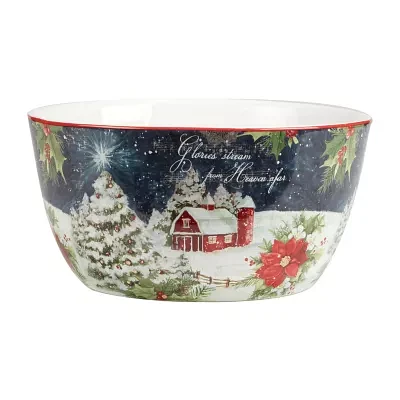 Certified International Silent Night Serving Bowl