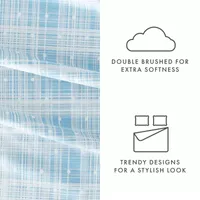 Casual Comfort™ Premium Ultra Soft Polka Dot Pattern Microfiber Wrinkle Free Sheet Set