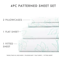 Casual Comfort™ Premium Ultra Soft Vine Pattern Microfiber Wrinkle Free Sheet Set