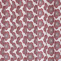 Home Expressions Red Poppy Shower Curtain