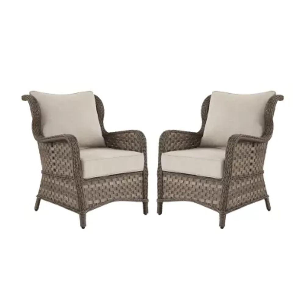 Signature Design by Ashley® Clear Ridge  Patio Accent Chairs - Set of 2