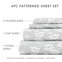 Casual Comfort™ Premium Ultra Soft Wheat Pattern Microfiber Wrinkle Free Sheet Set