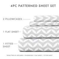 Casual Comfort™ Premium Ultra Soft Puffed Chevron Pattern Sheet Set