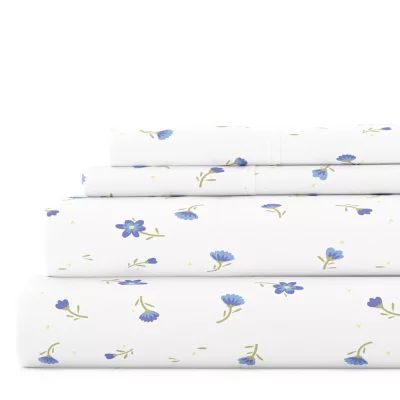 Casual Comfort™ Premium Ultra Soft Floral Pattern Sheet Set