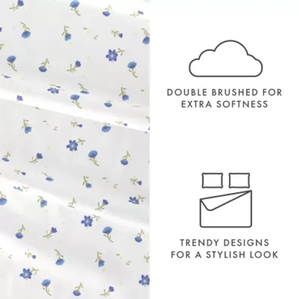 Casual Comfort™ Premium Ultra Soft Floral Pattern Sheet Set