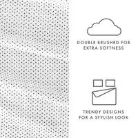 Casual Comfort™ Premium Ultra Soft Stippled Pattern Sheet Set