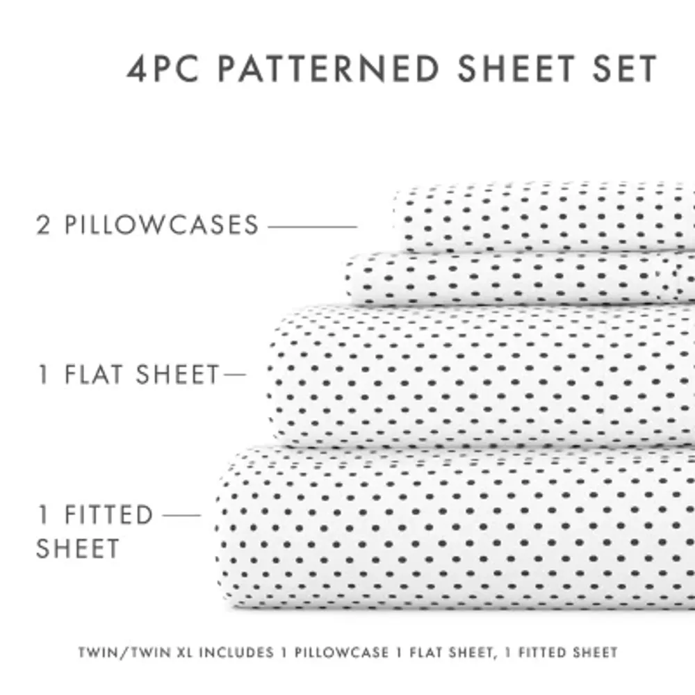 Casual Comfort™ Premium Ultra Soft Stippled Pattern Sheet Set