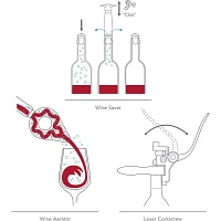 Vacu Vin 5-pc. Opener + Preserver